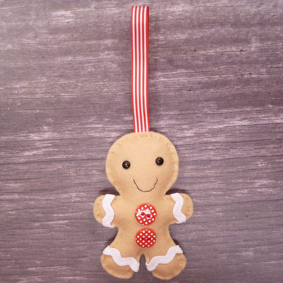 Thumbnail: Christmas Gingerbread Man PDF Pattern