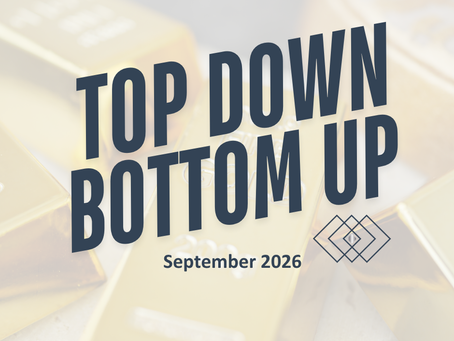 Top Down Bottom Up - September 2026