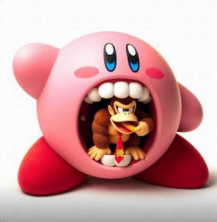 Você viu a alucinação? Kirby não tem dentes