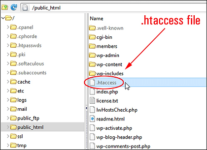 File-htaccess - ის შესახებ