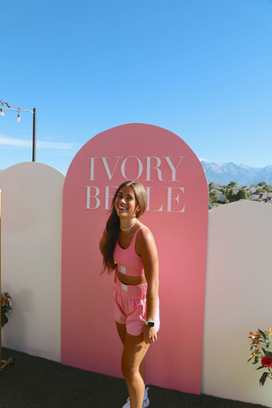 Ivory Belle _ 'Active' Launch Day