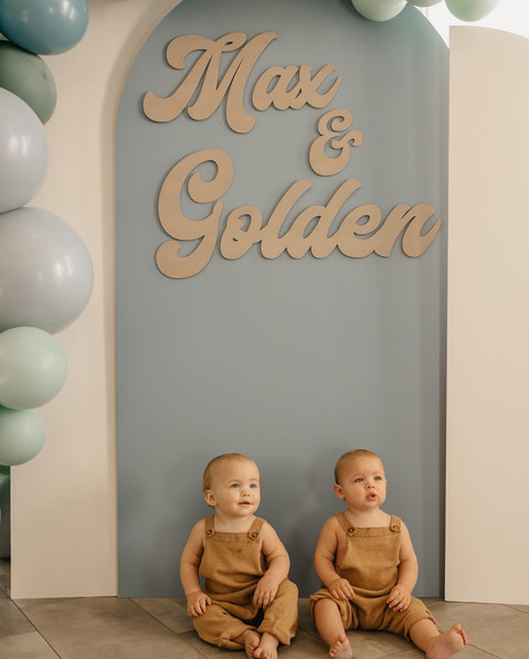 1st Trip Around The Sun - Max & Golden