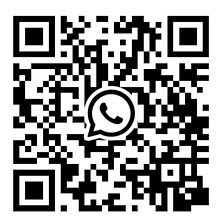 QR Code zum Abscannen mit dem Handy um der WhatsApp Community von Inge unterwegs beizutreten