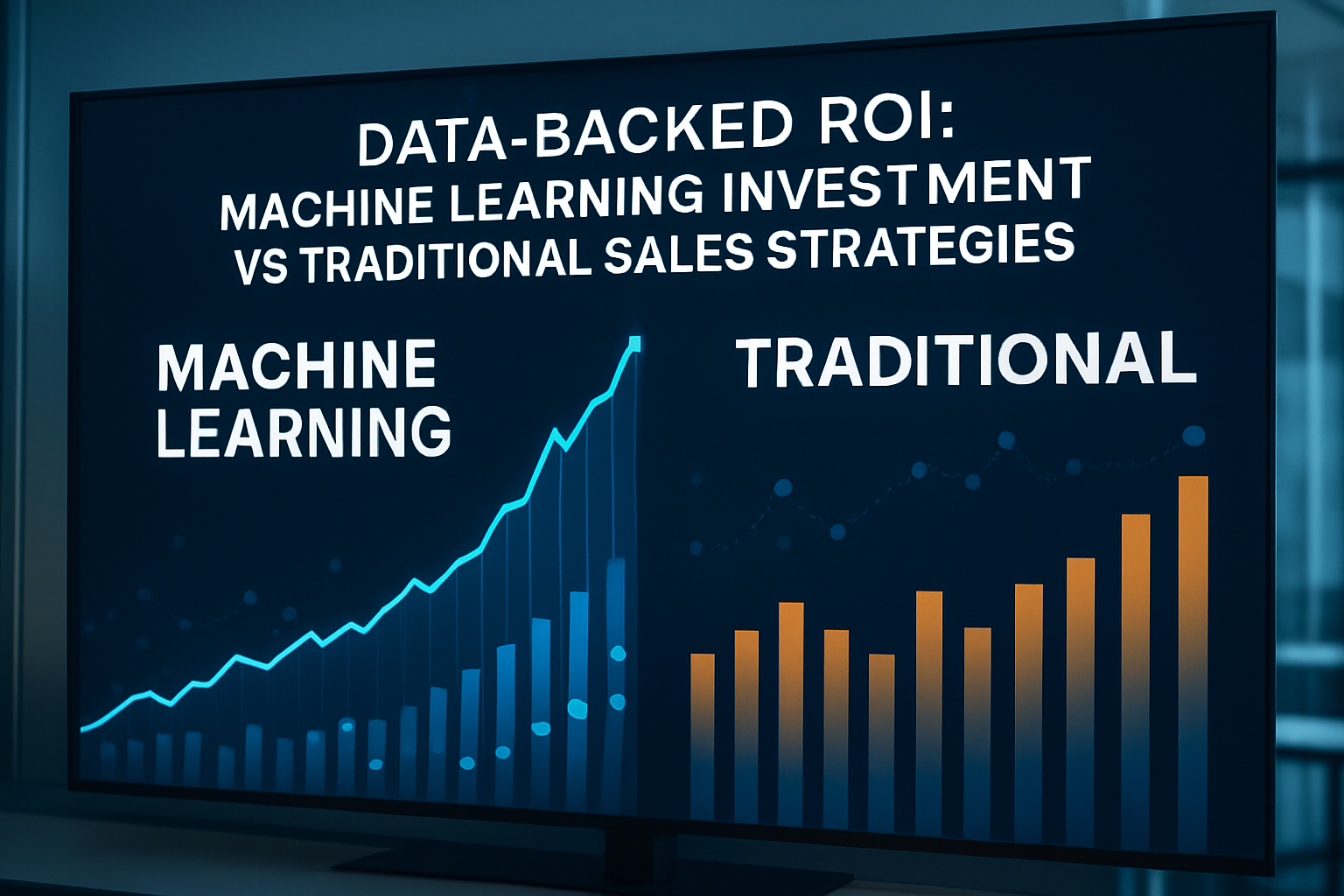 Machine Learning Investment Process Data Backed ROI: Machine Learning Investment vs Traditional Sales ...