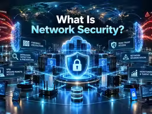 Network security protecting networks, devices, and data from cyber threats.