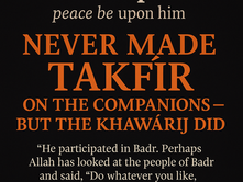 The Prophet ﷺ Never Made Takfir on the Sahabah — But the Khawarij Did