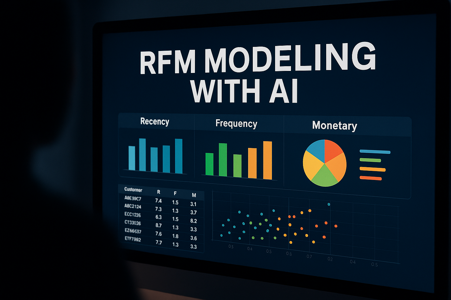 Recency Model RFM (Recency, Frequency, Monetary) Modeling with AI