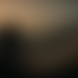 Gradient descent illustration: silhouetted hiker on a ridge above a foggy valley, with a downhill path tracing the cost function for ML optimization.