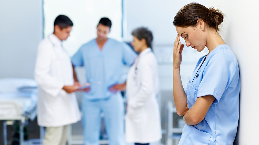 Nurses are stress