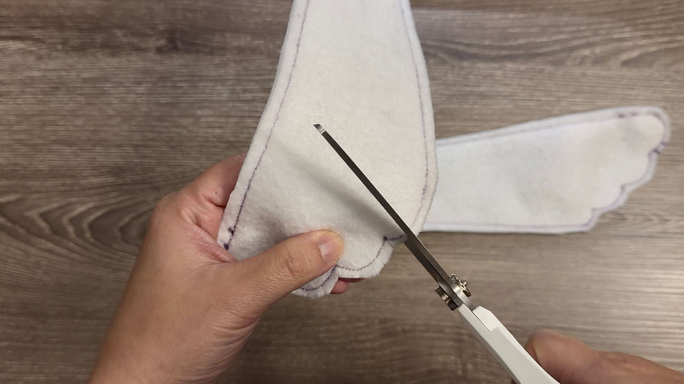 Clip the curves as needed to help them turn smoothly.