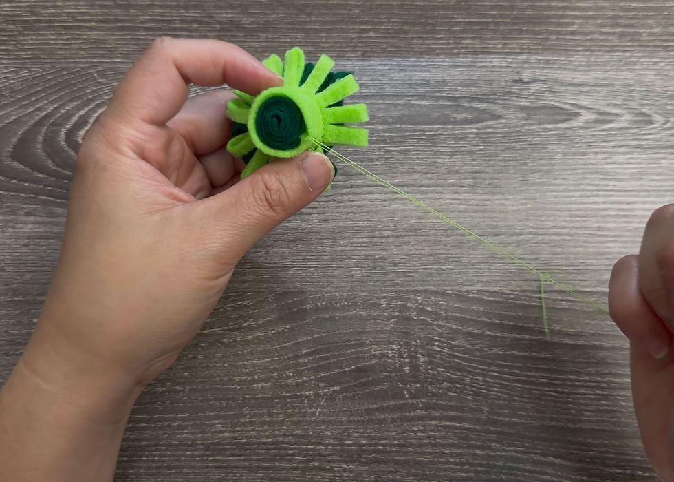 Secure it with few stitches.