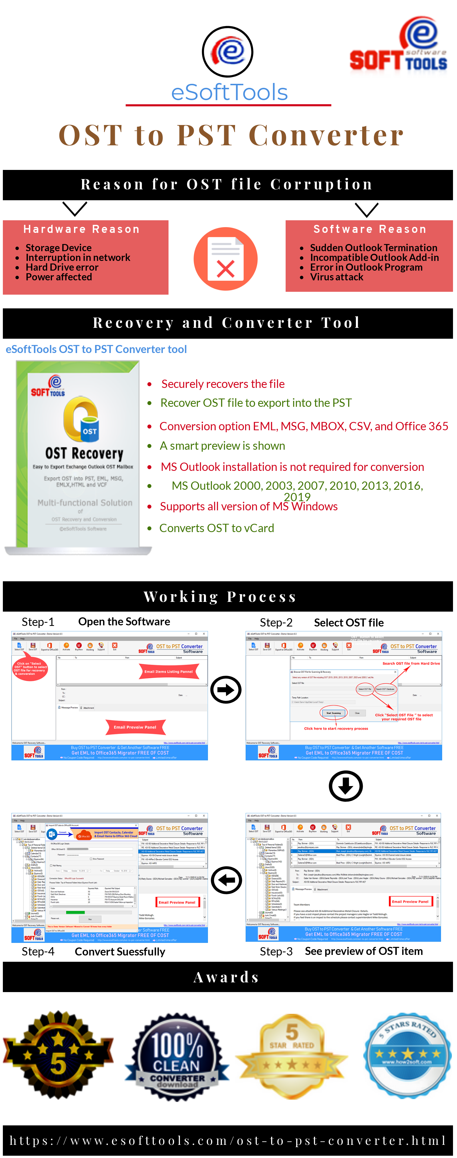 Import Outlook OST File into em-client content media