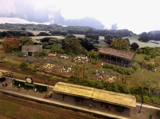 Livestock market has now been populated