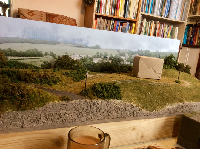 Scenic fiddle yard section update