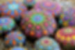 Many of Beautiful Dot mandala rocks.jpg