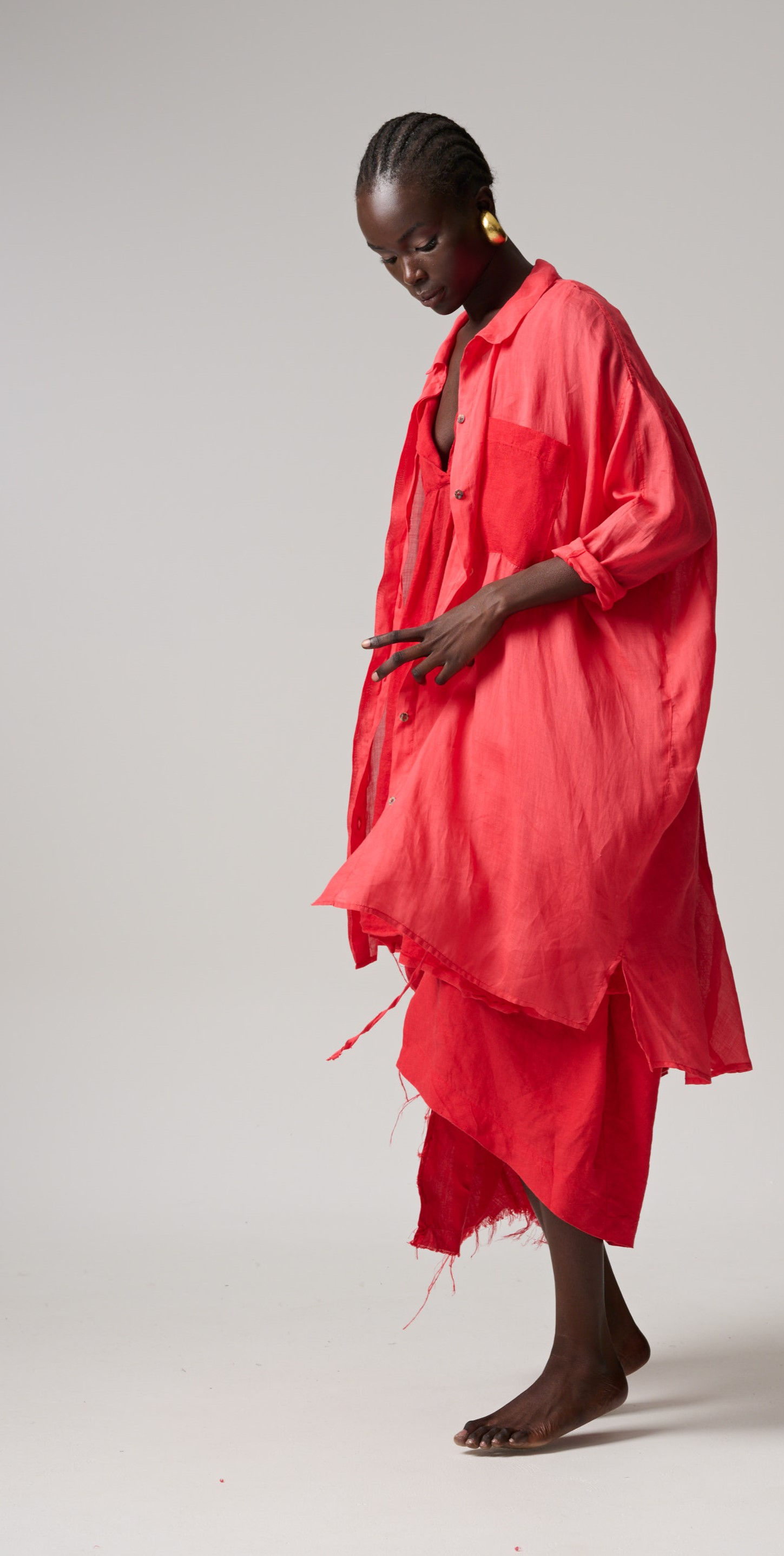 6118BD8 DUSTER SHIRT