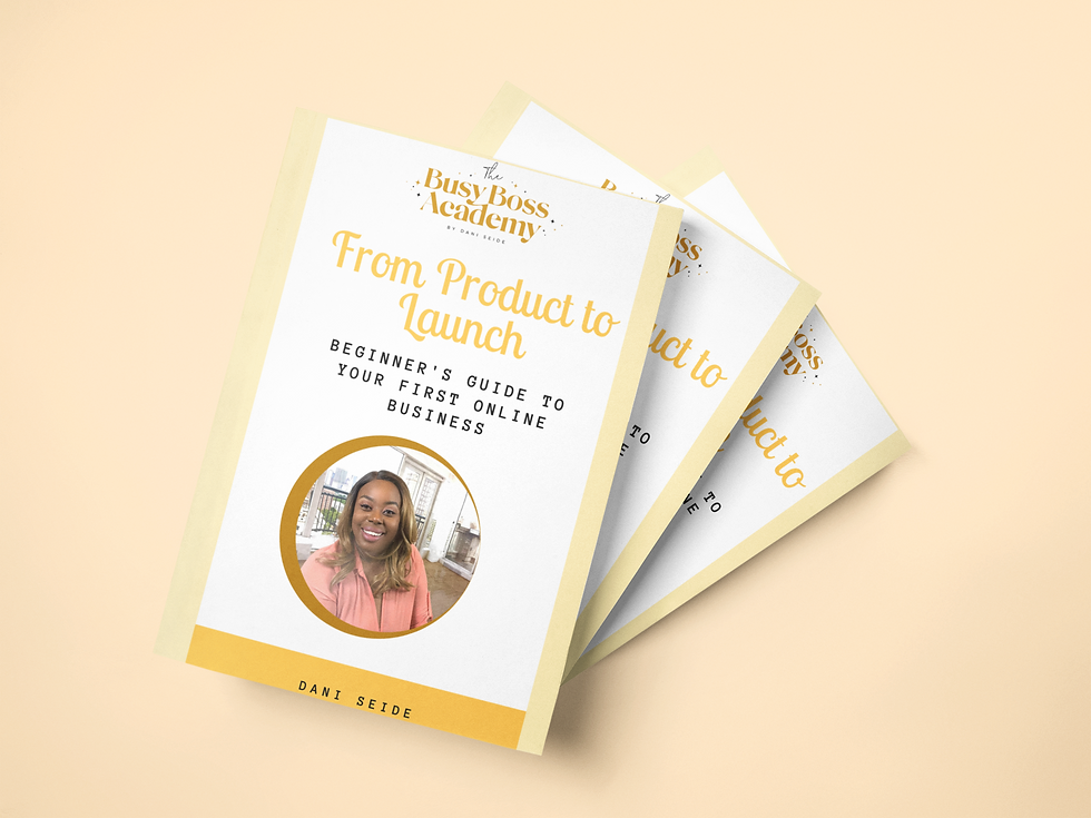 From Product to Launch E-Book