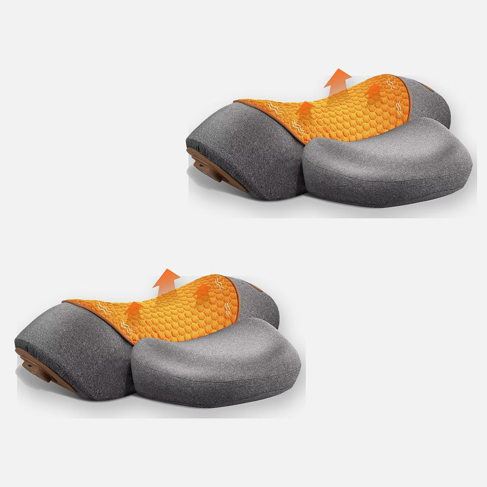 RelaxPro Duo — deux oreillers de massage cervical chauffants