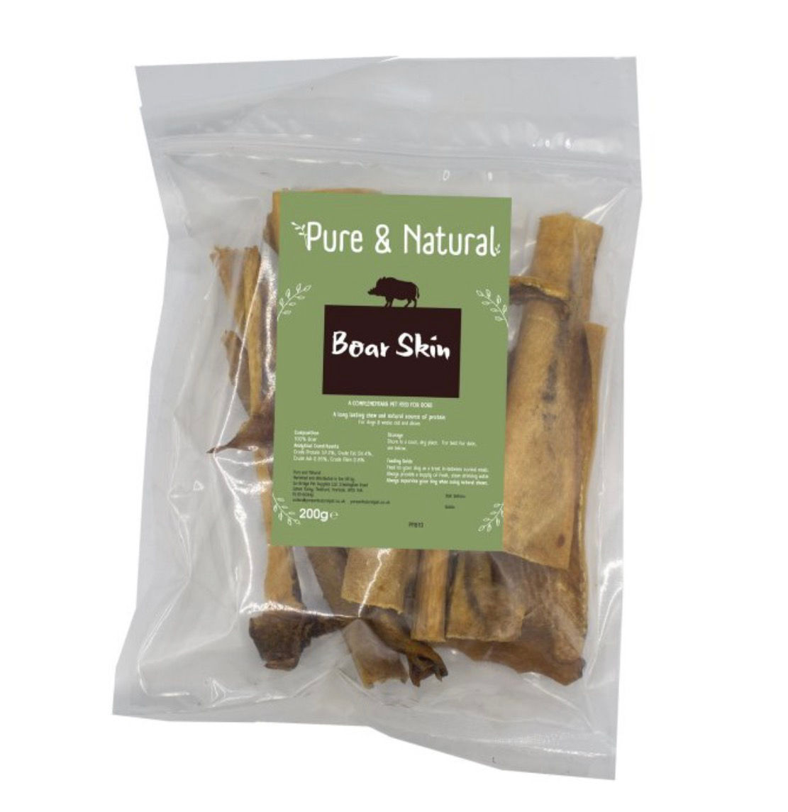 Pure & Natural Boar Skin 200g