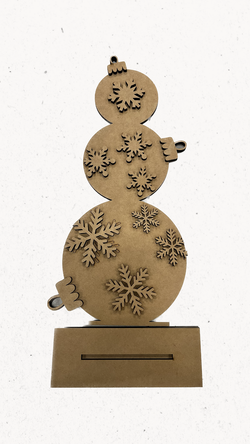 Thumbnail: Christmas Stacked Ornament Shelf Stand Kit