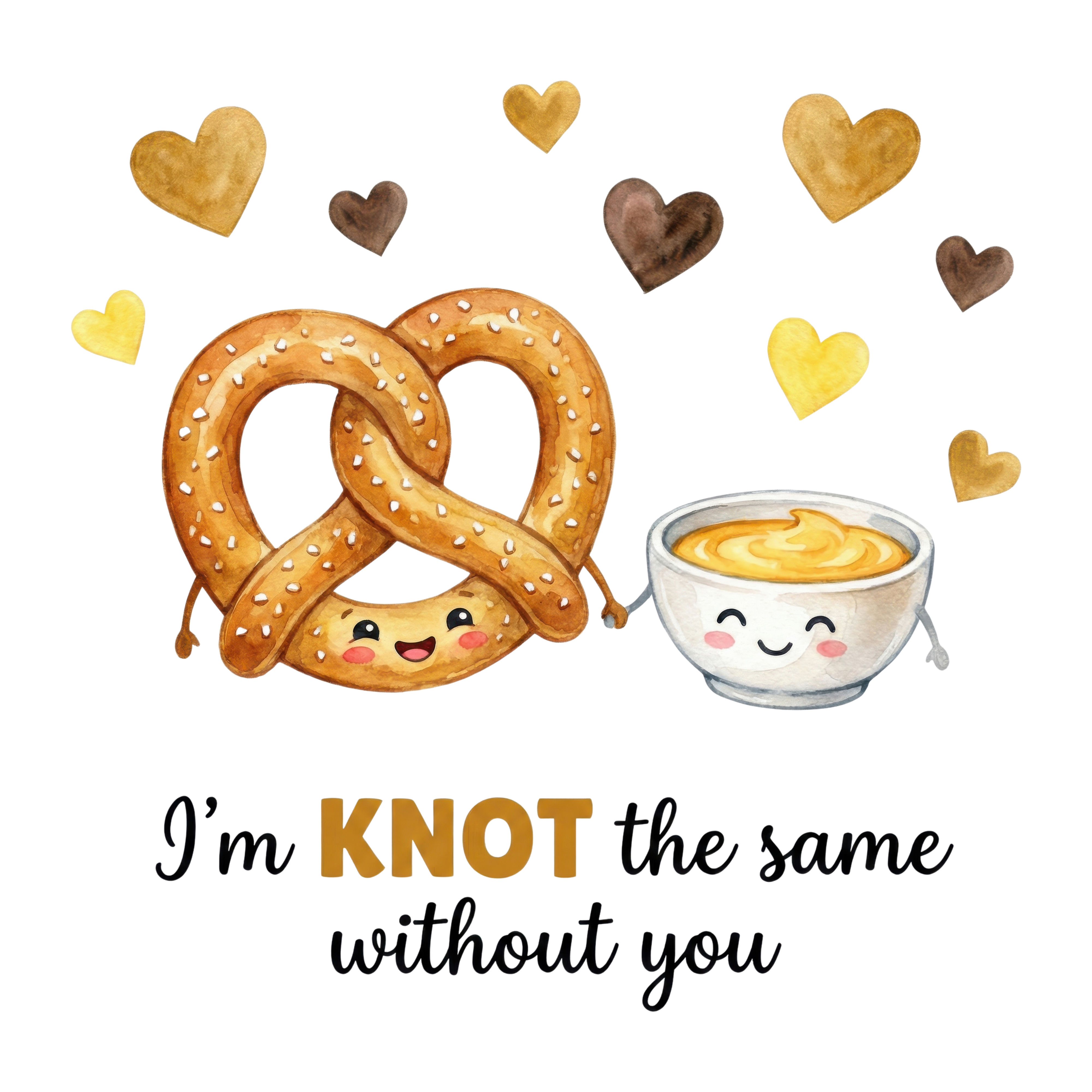 "I'm KNOT the same without you"