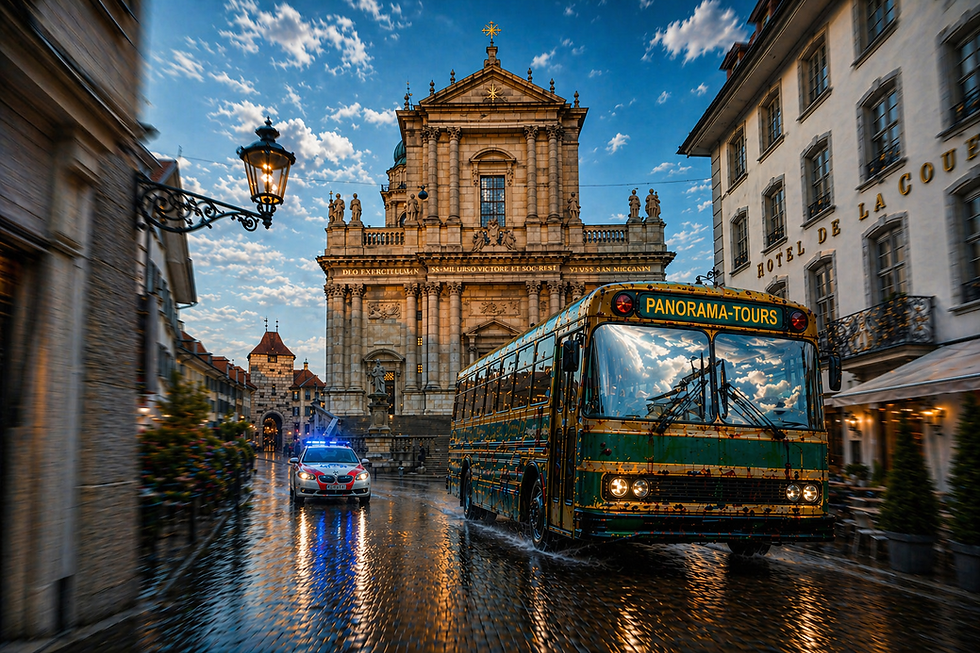 Panorama Bus Solothurn Verfolgugn