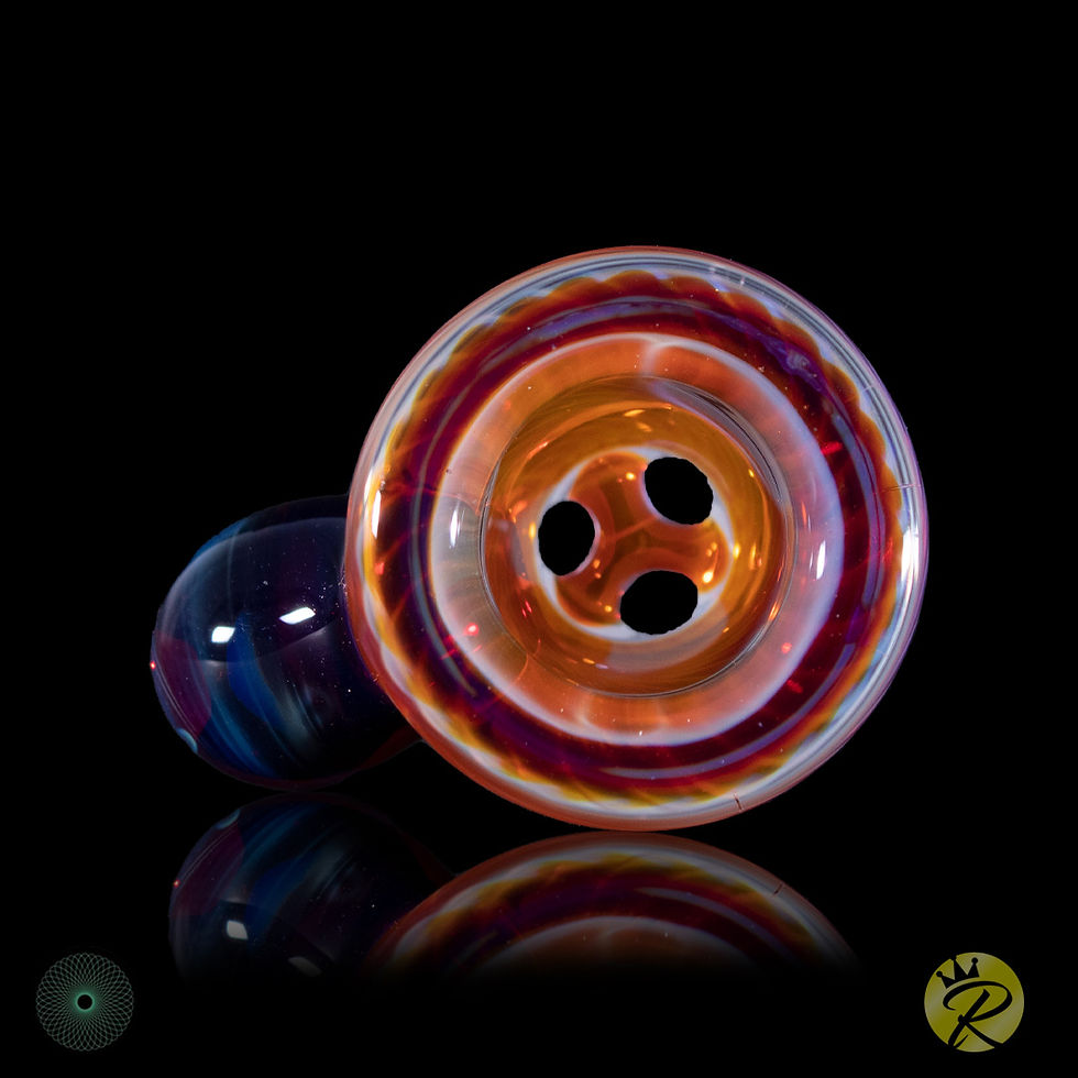 Thumbnail: Brian Sheridan 18mm Slide Amber Purple