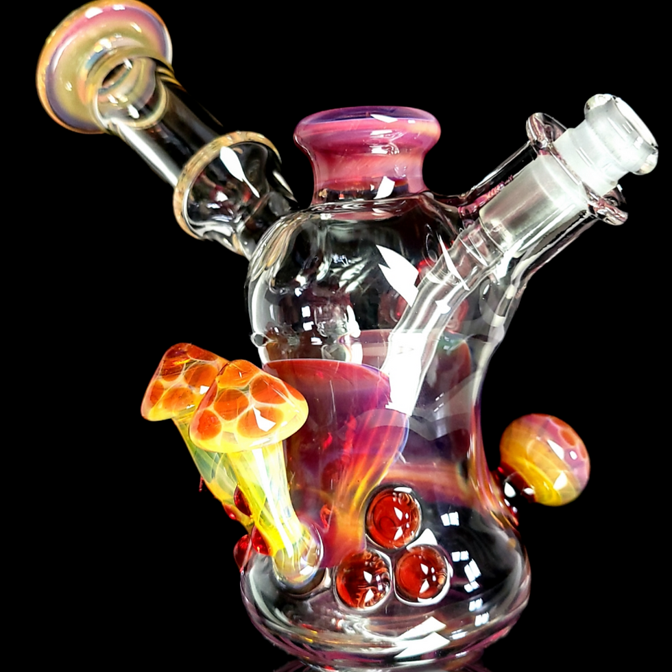Sweet Justice Glass 10mm 45° Mushroom Bubbler