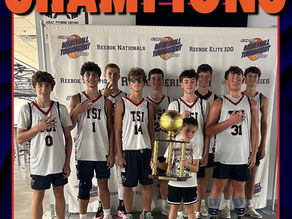 🏆 TSI Select 9th Grade Boys Bring Home the National Championship from Reebok World Championships! 🏆