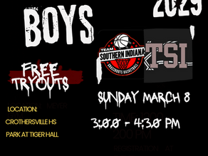 TSI 9th Grade Boys Tryouts