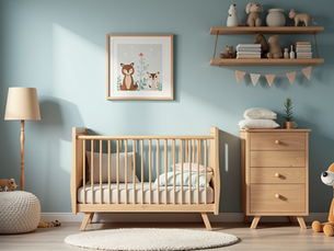 Boy's nursery and furniture 