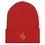 Thumbnail: White Embroidered AR Beanie