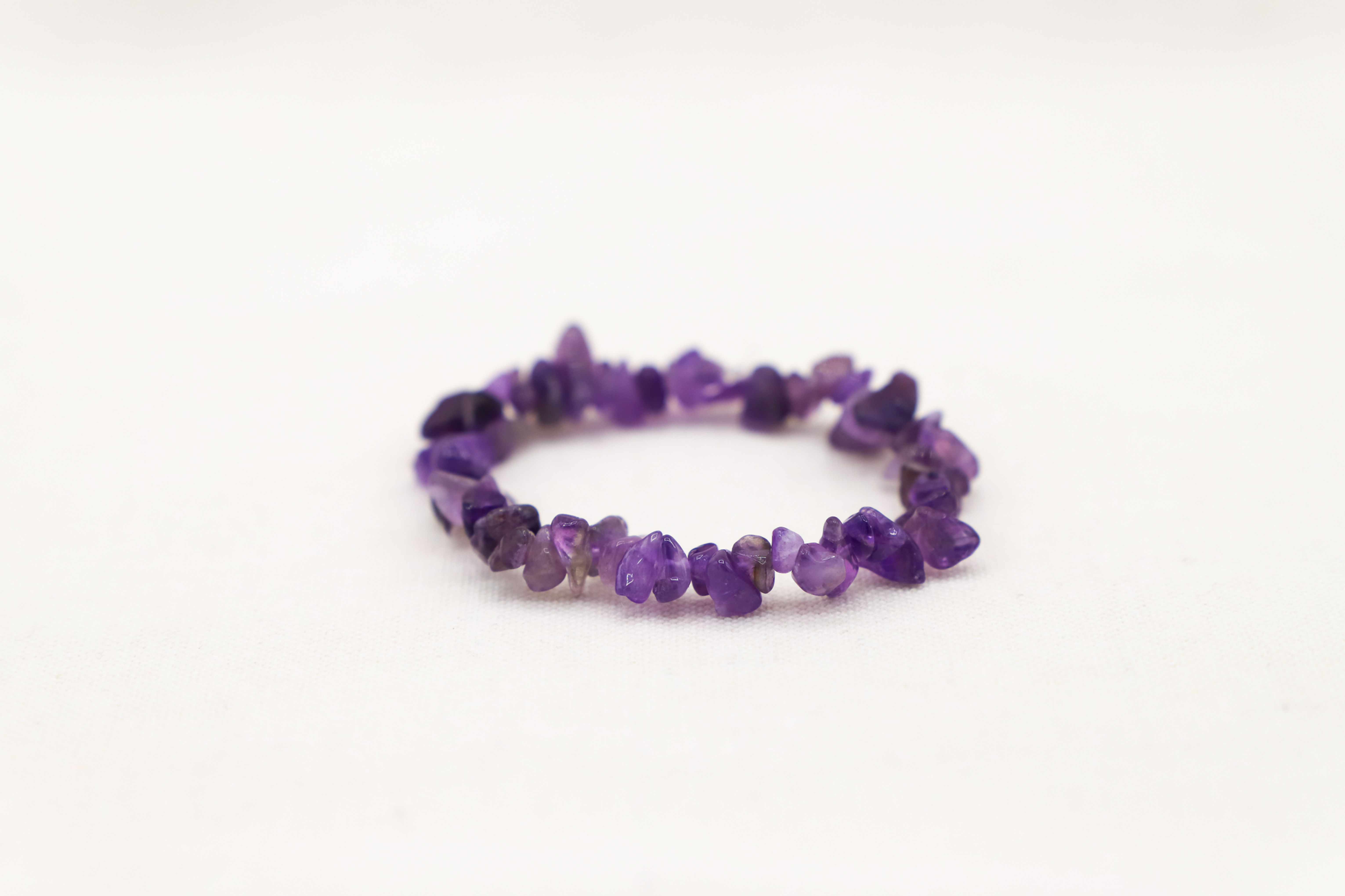 Amethyst Chip Bracelet