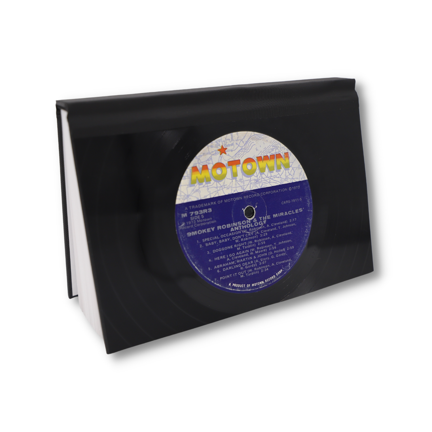 Revinyl™ Recycled Vinyl Record Journal - Motown Smokey Robinson