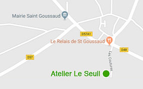 Atelier Le Seuil, localisatin