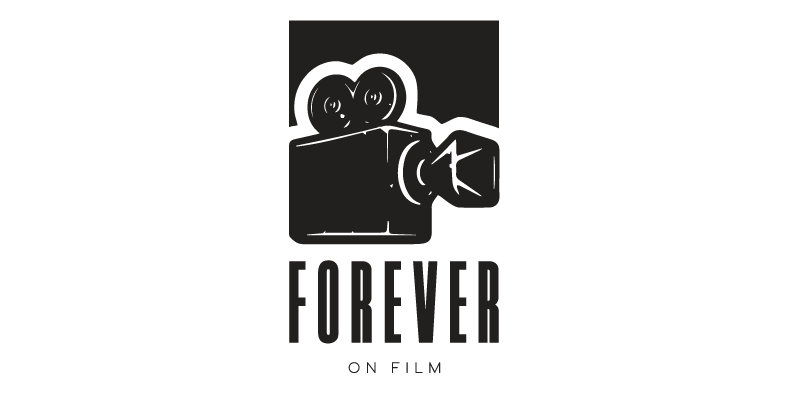 Forever on Film logo with a classic movie camera icon.