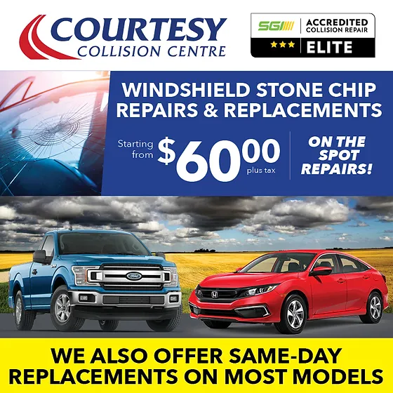 Windshied Stone Chip Repairs Courtesy Collision