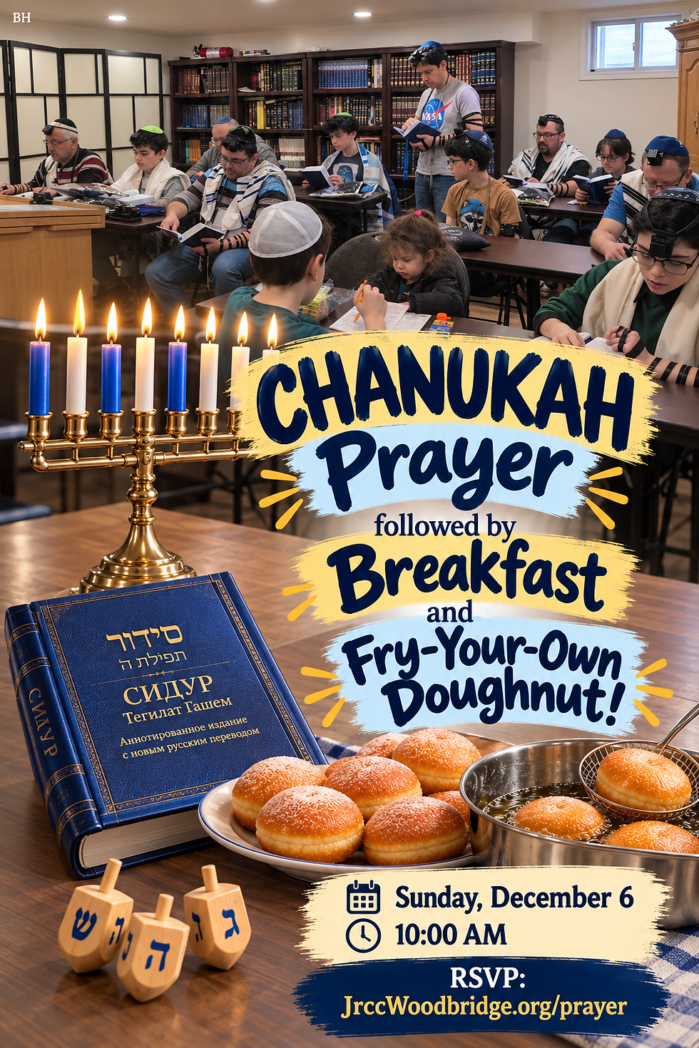 Chanukah Prayer & Celebration