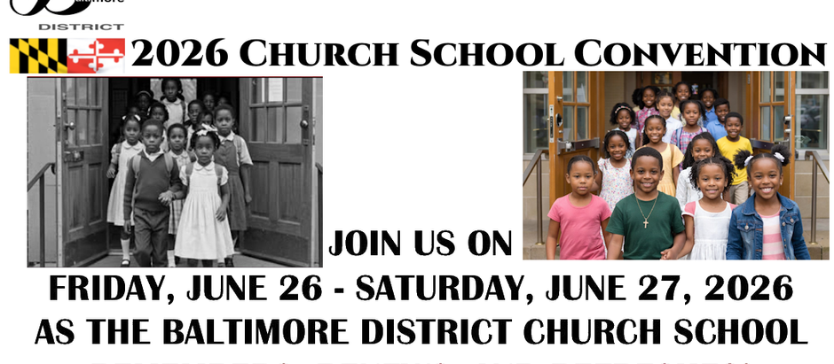  ✨2026 Church School Convention ✨