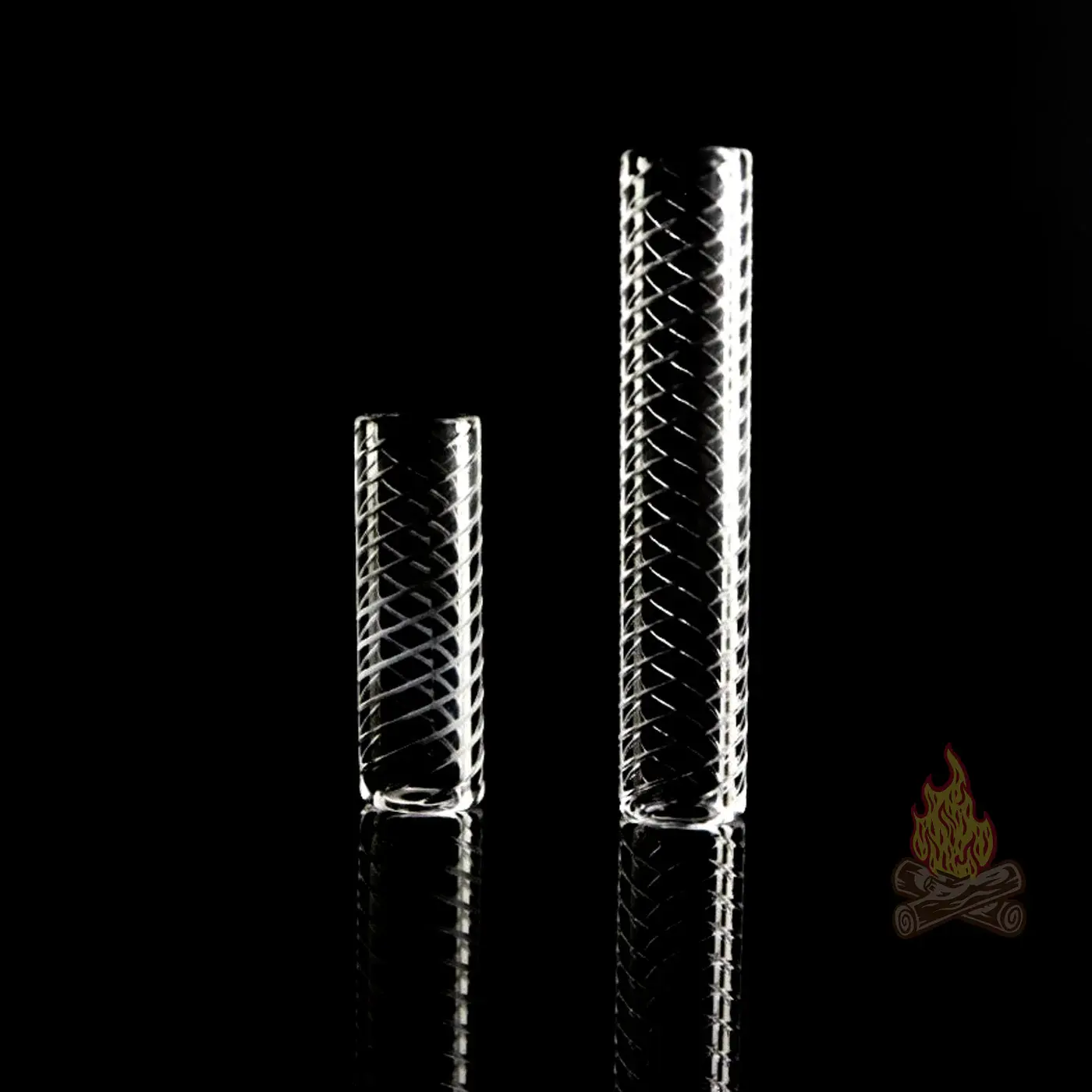 Hollow Quartz Pillars (Spiral)