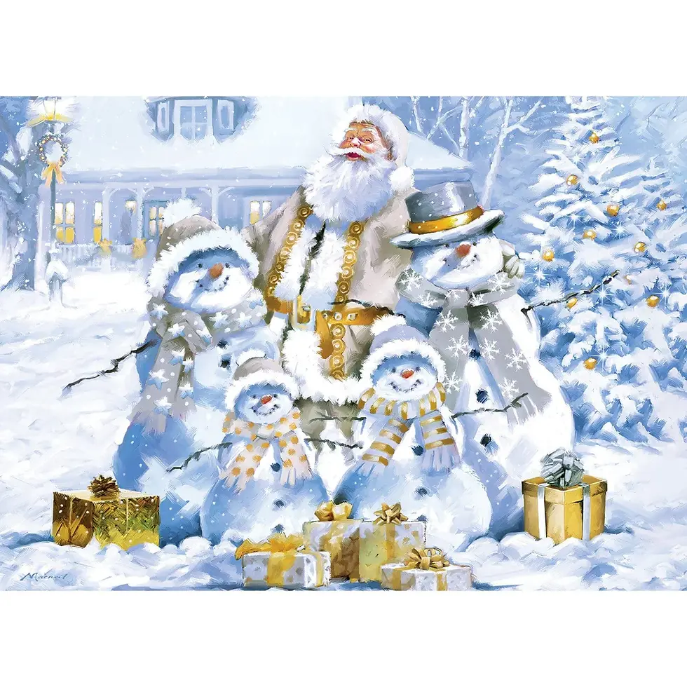 Thumbnail: Snowman's Shimmer 1000pc Puzzle
