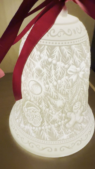 Thumbnail: Christmas Tree Bell Ornament - Luumii Lights