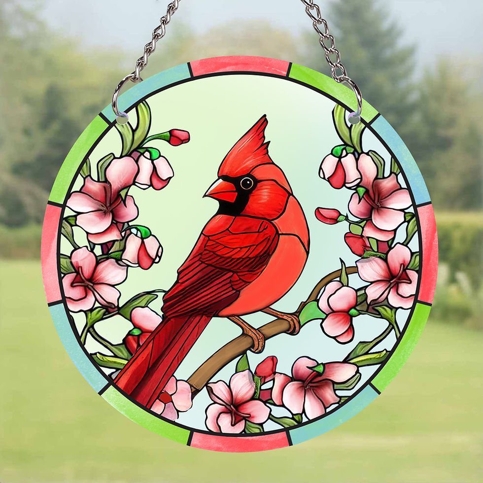 Thumbnail: Stained Glass Suncatchers