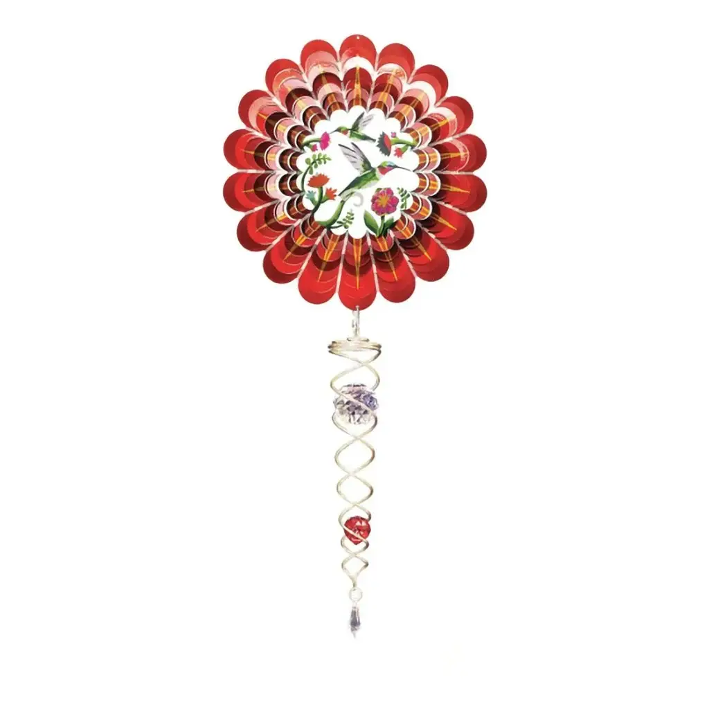 Mini 3D Hummingbird Wind Spinner