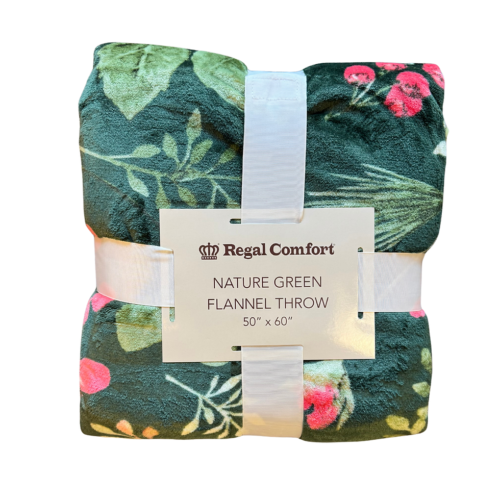 Thumbnail: Nature Green - 50" x 60" Throw Blanket