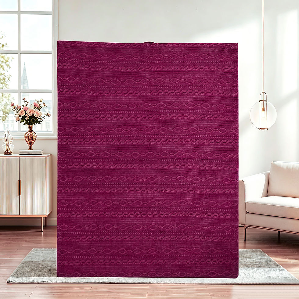 Thumbnail: Dry Rose 50" x 60" Throw Blanket