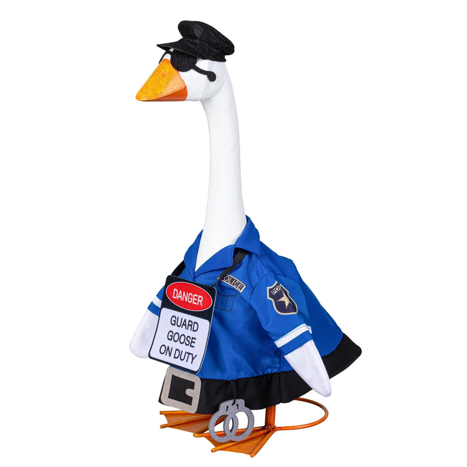 Police Porch Goose Outfit