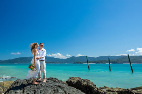 Caitlin and Hans Elopement at Daydream Island 
