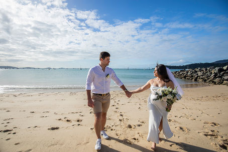 Hannikah and Sorin | Boathaven Beach
