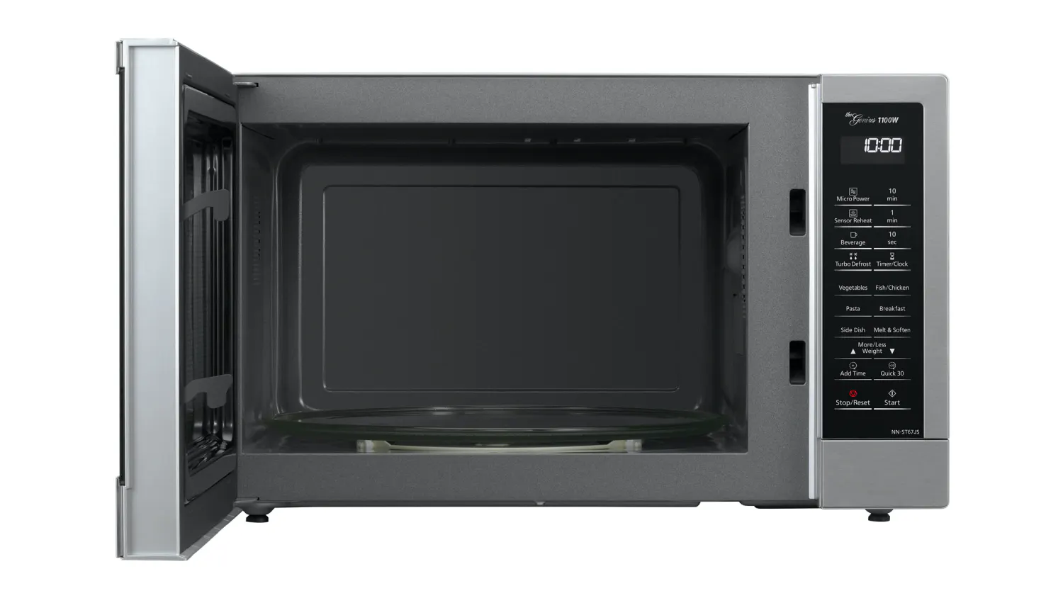 Panasonic 32L Inverter Genius Microwave Stainless Davies Appliances